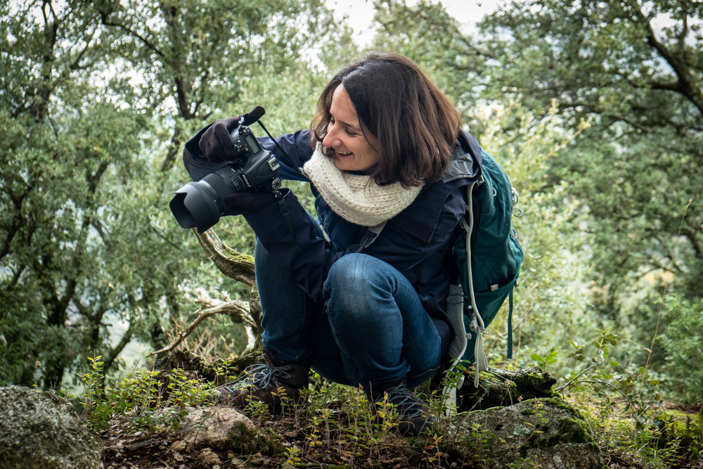 La photographe a le sourire !