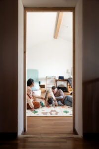 Shooting famille à la maison