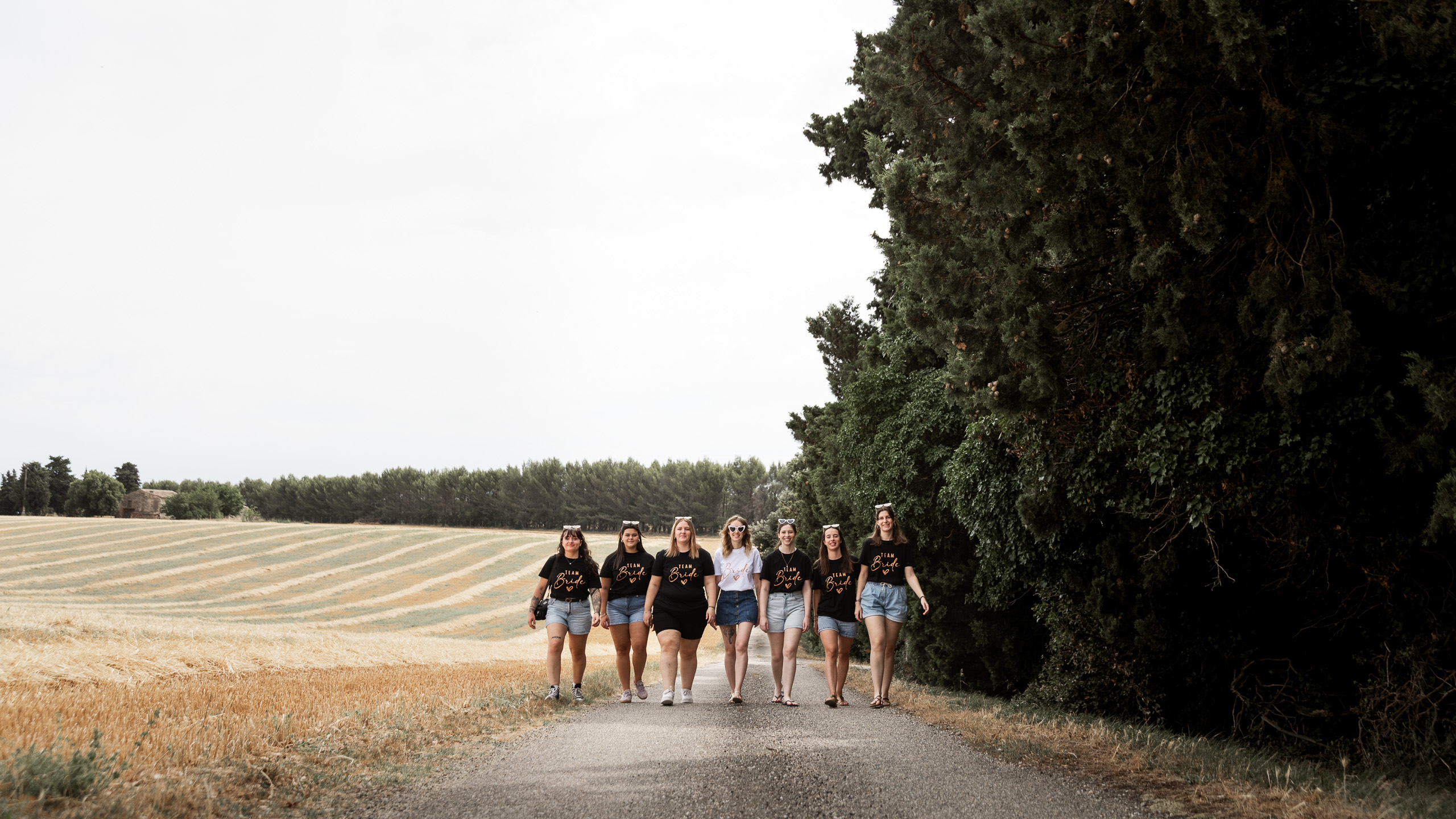 EVJF bride team