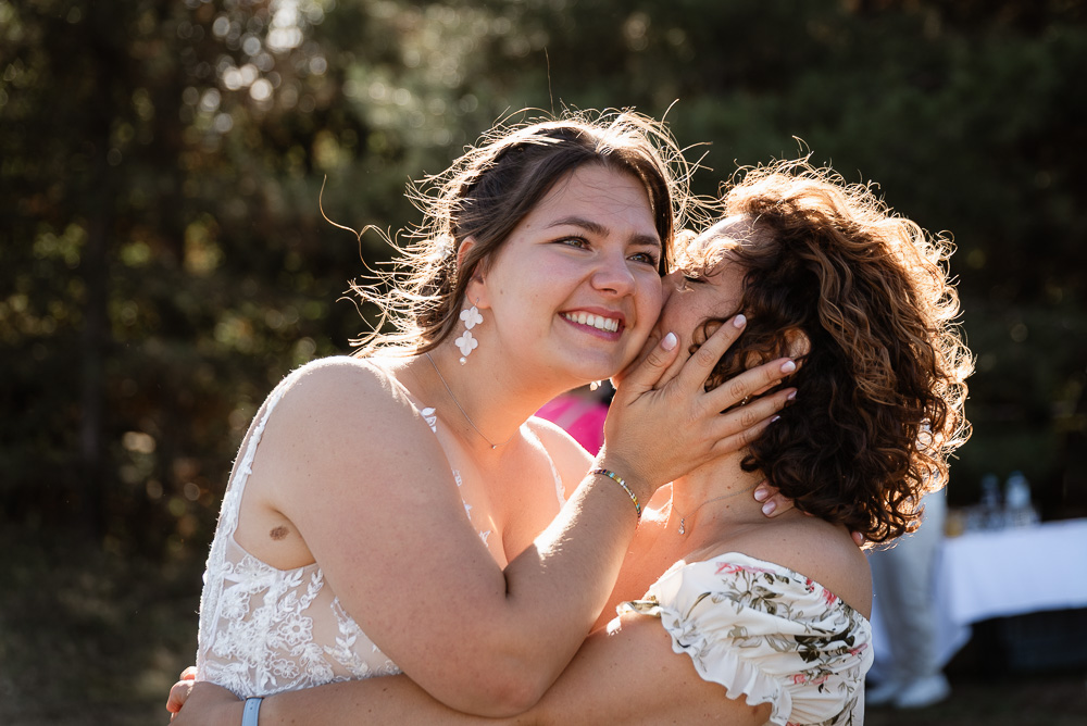 La mariée et sa maman