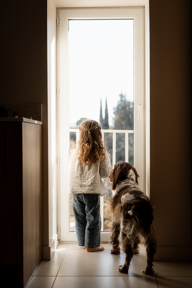 A travers la fenêtre