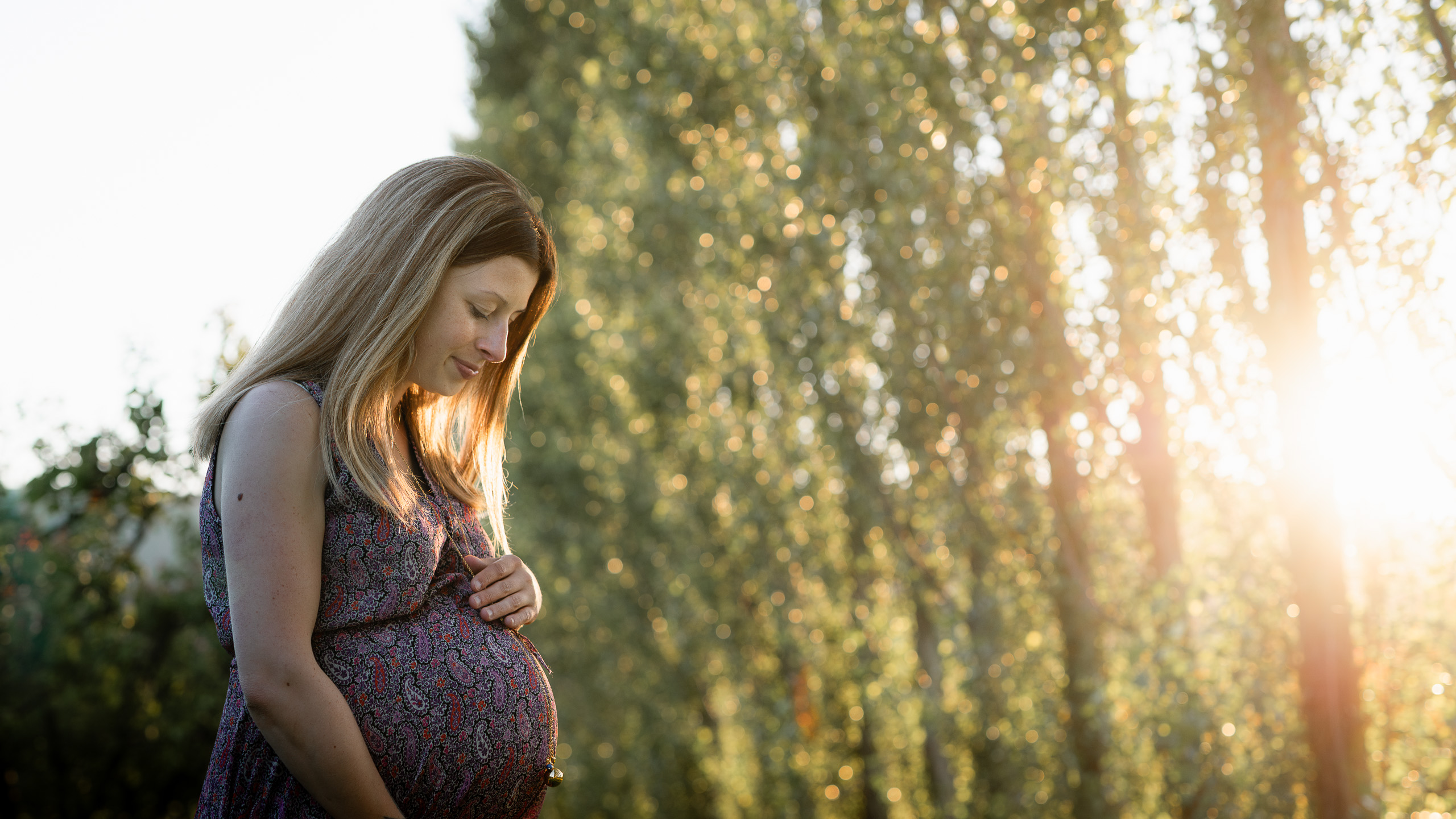 Babybump dans les peupliers